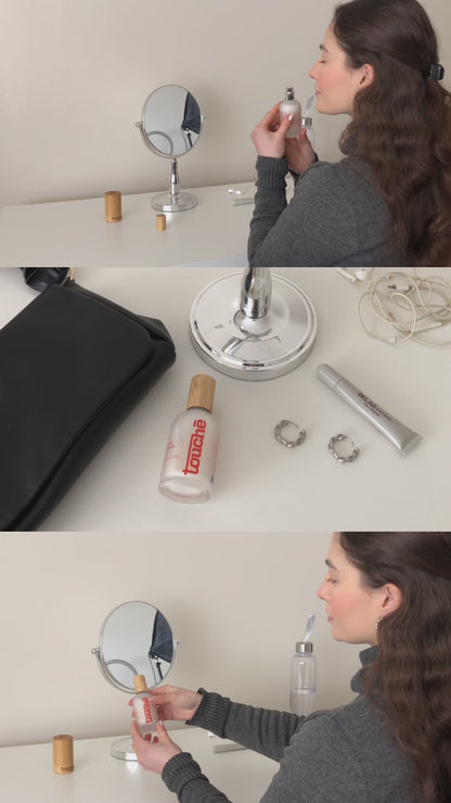 Kit Rotina Inteligente | Desodorante Spray Natural Sem Alumínio + Desodorante Cristal Natural de Alúmen de Potássio · Vegano